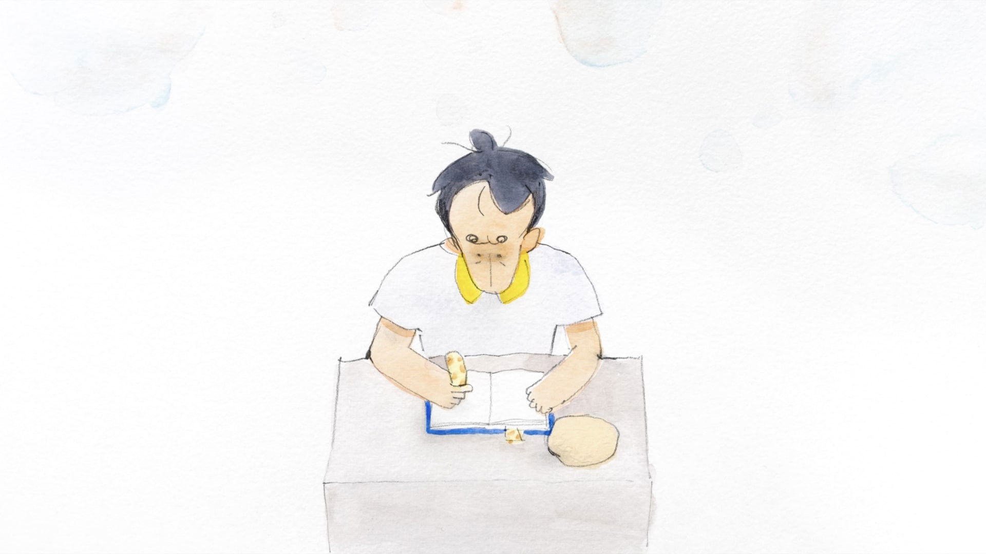 Marc Page and the round goat cheese