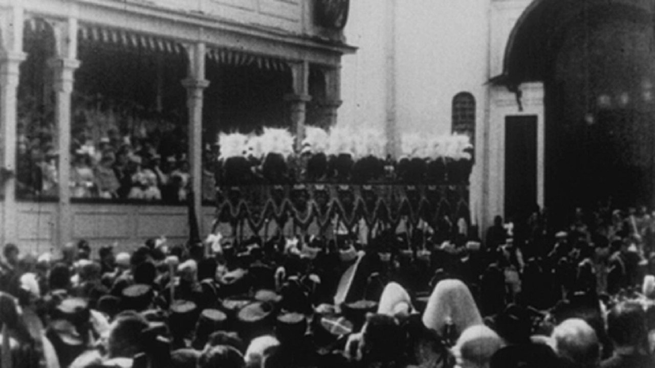Tsar and Tsarina Entering the Church of the Assumption