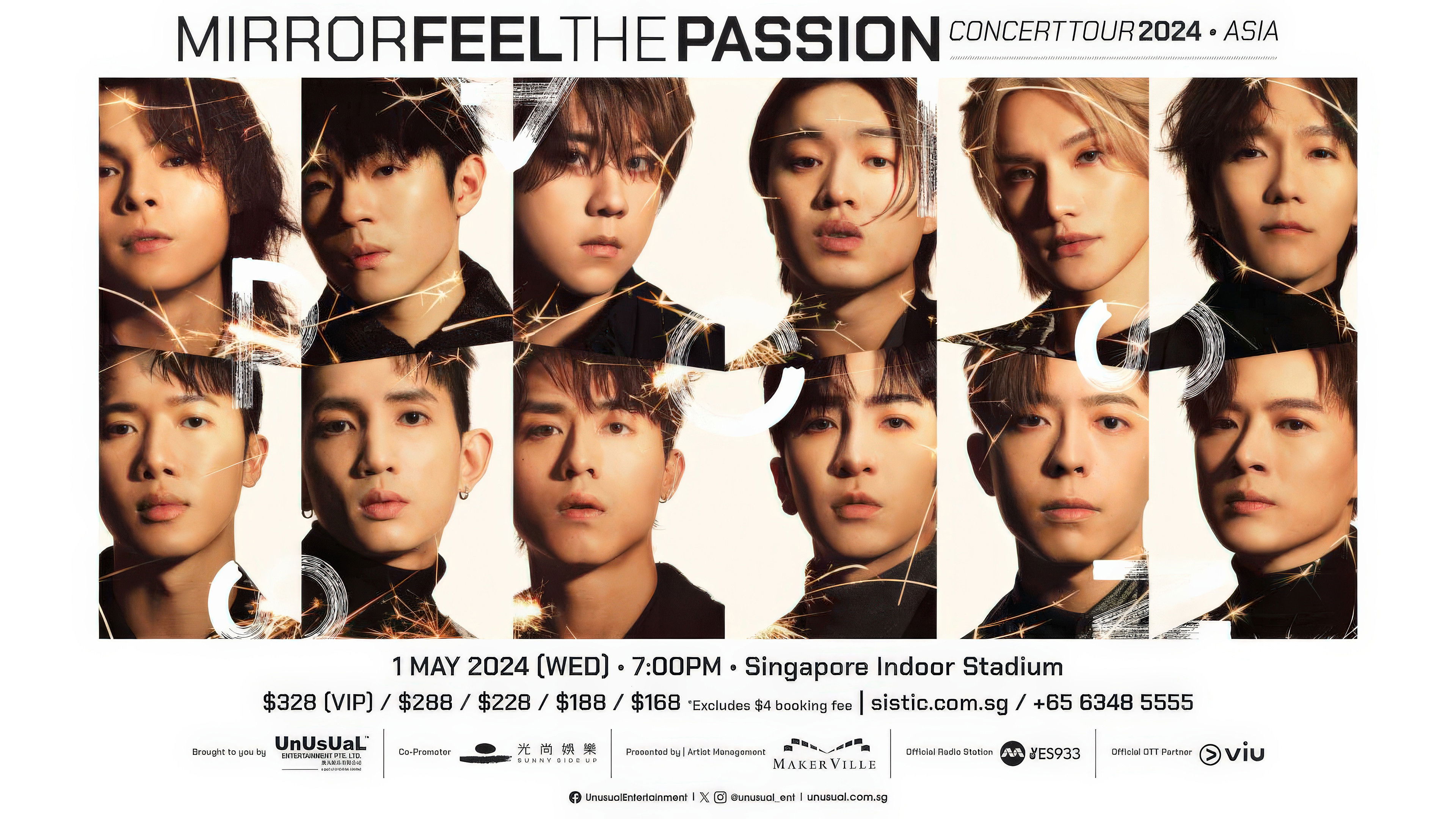 MIRROR FEEL THE PASSION CONCERT TOUR 2024