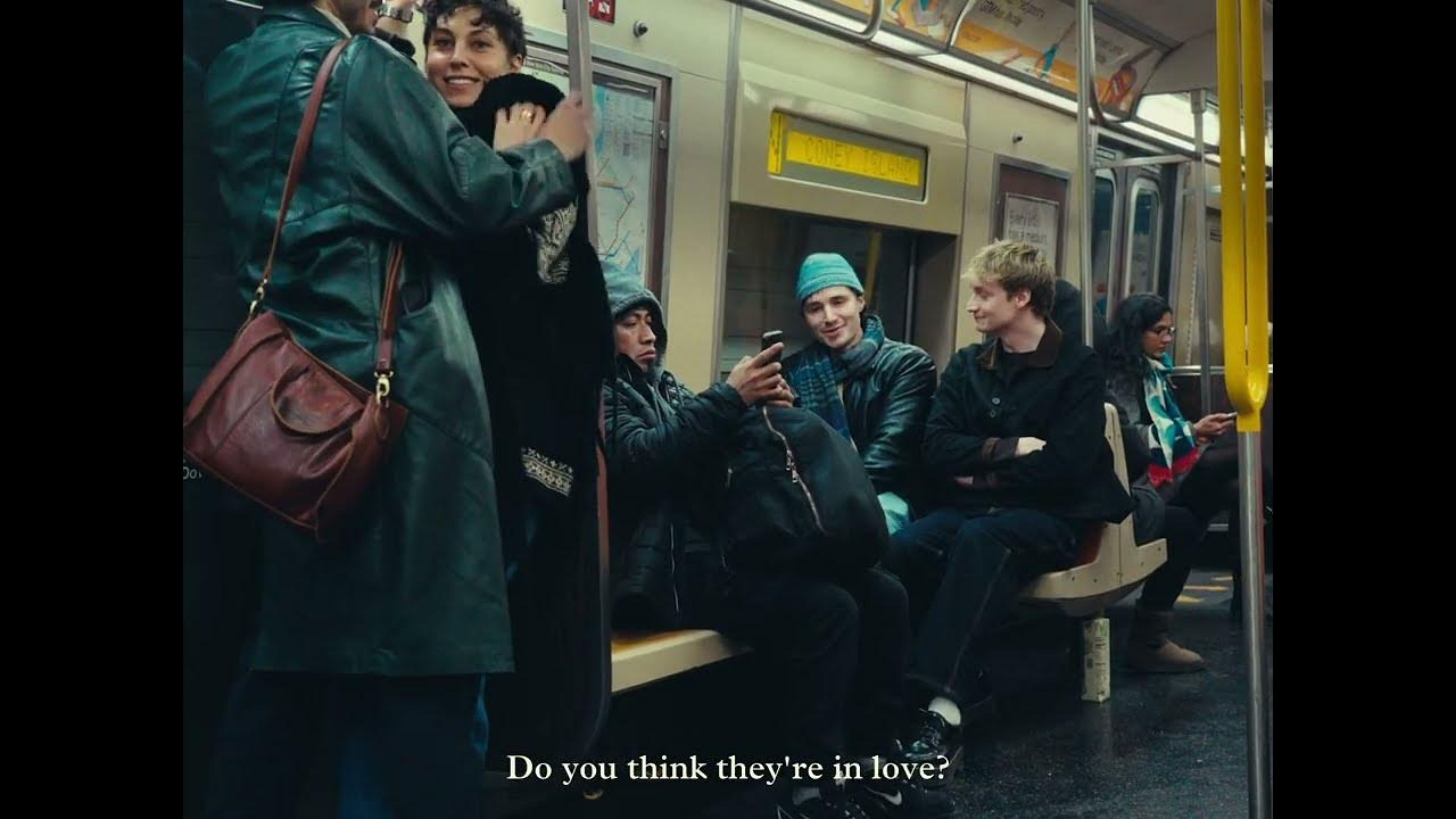 but they were kissing