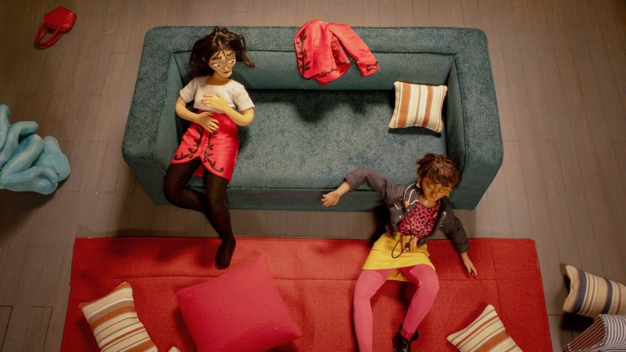 Women Wearing Shoulder Pads