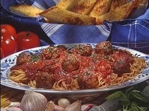 Spaghetti and Meatball Supper