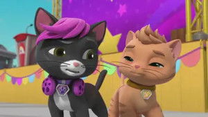 Pups and Cats Save HumCatDingerMan