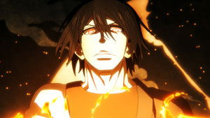 With the Sun at His Back