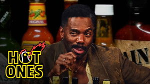 Colman Domingo Escapes the Jaws of Darkness While Eating Spicy Wings