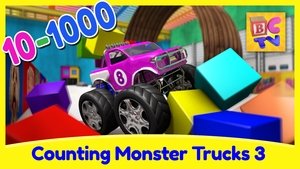 Counting Monster Trucks Part 3 - 1 to 1000