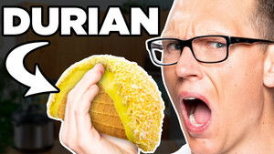 Durian Choco Taco Taste Test