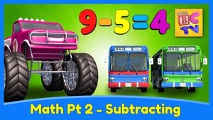 Monster Truck Math Part 2 - Subtracting