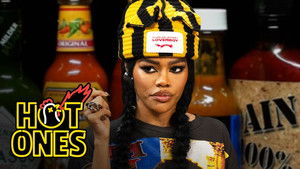 Teyana Taylor Battles One Hot Sauce After Another While Eating Spicy Wings