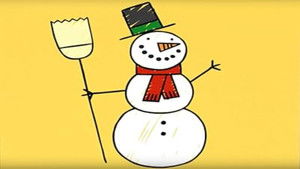 How To Draw A Snowman