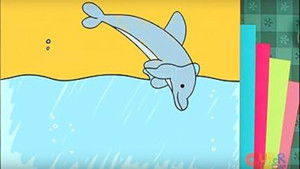 How To Draw A Dolphin