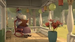 Moominpappa and Aunt Jane