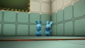 Rabbid Test N°98005-c: The Blue Rabbid