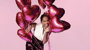 Regina King with Nathaniel Rateliff