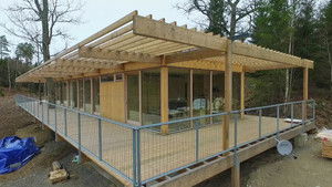 An Architecure Glass Dream on Poles