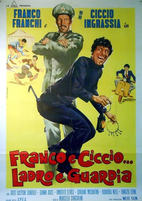 Franco and Ciccio... Robber and Cop
