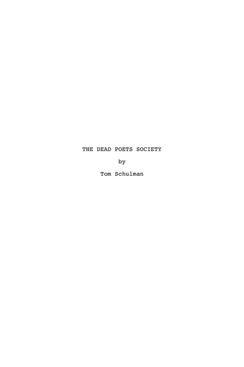 Dead Poets: A Look Back