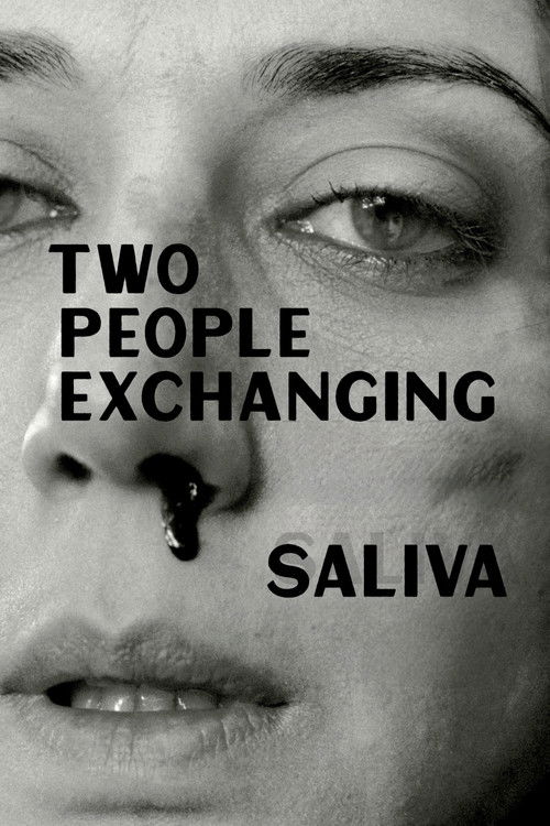 Two People Exchanging Saliva