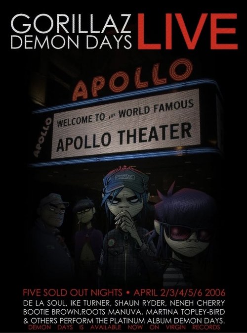 Gorillaz: Demon Days Live from the Apollo Theater, Harlem