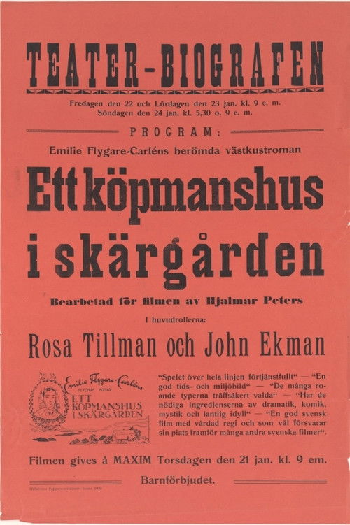 Ett köpmanshus i skärgården