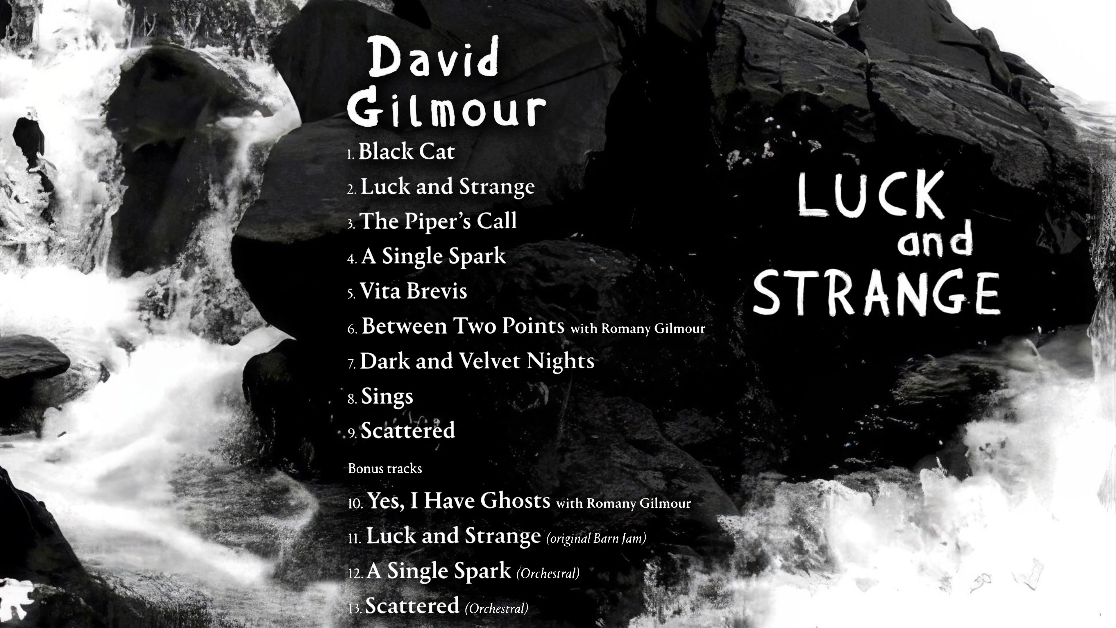 David Gilmour: Luck And Strange
