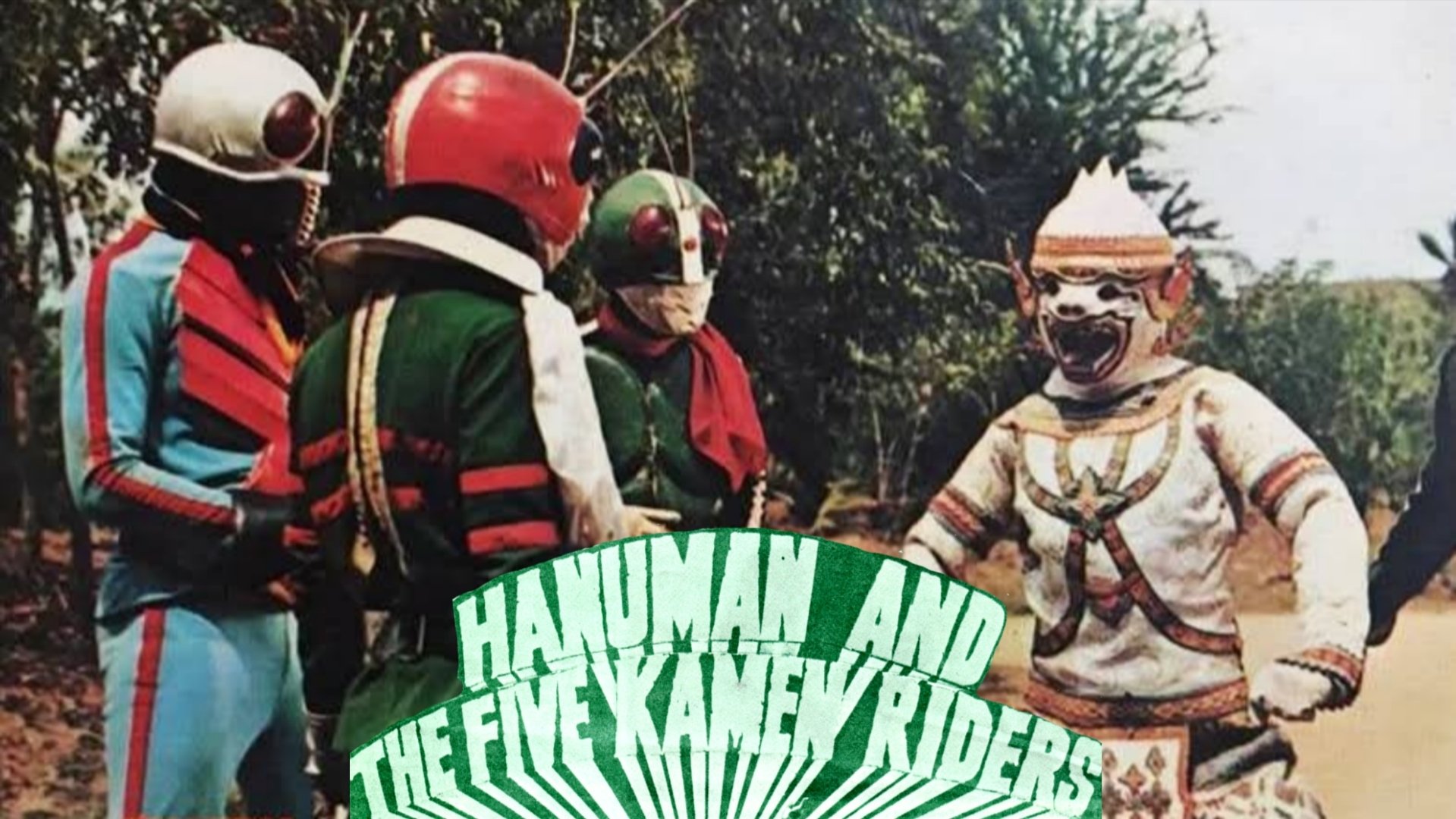 Hanuman and the Five Kamen Riders