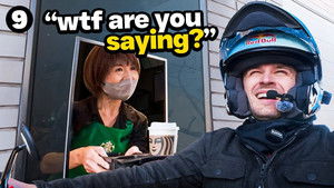 Clueless white guy orders in horrible Japanese