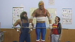 Hitting the gym with The Hulkster