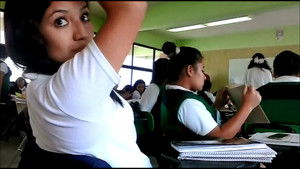 In... Alondrita Looks For A Stapler