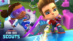 Star Trek Scouts Chomp Through a Bubble Gum Asteroid!