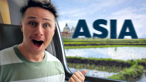 We took the TRAIN from Europe to Asia