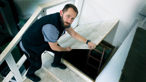 We Found A Hidden Trap Door Inside The Studio